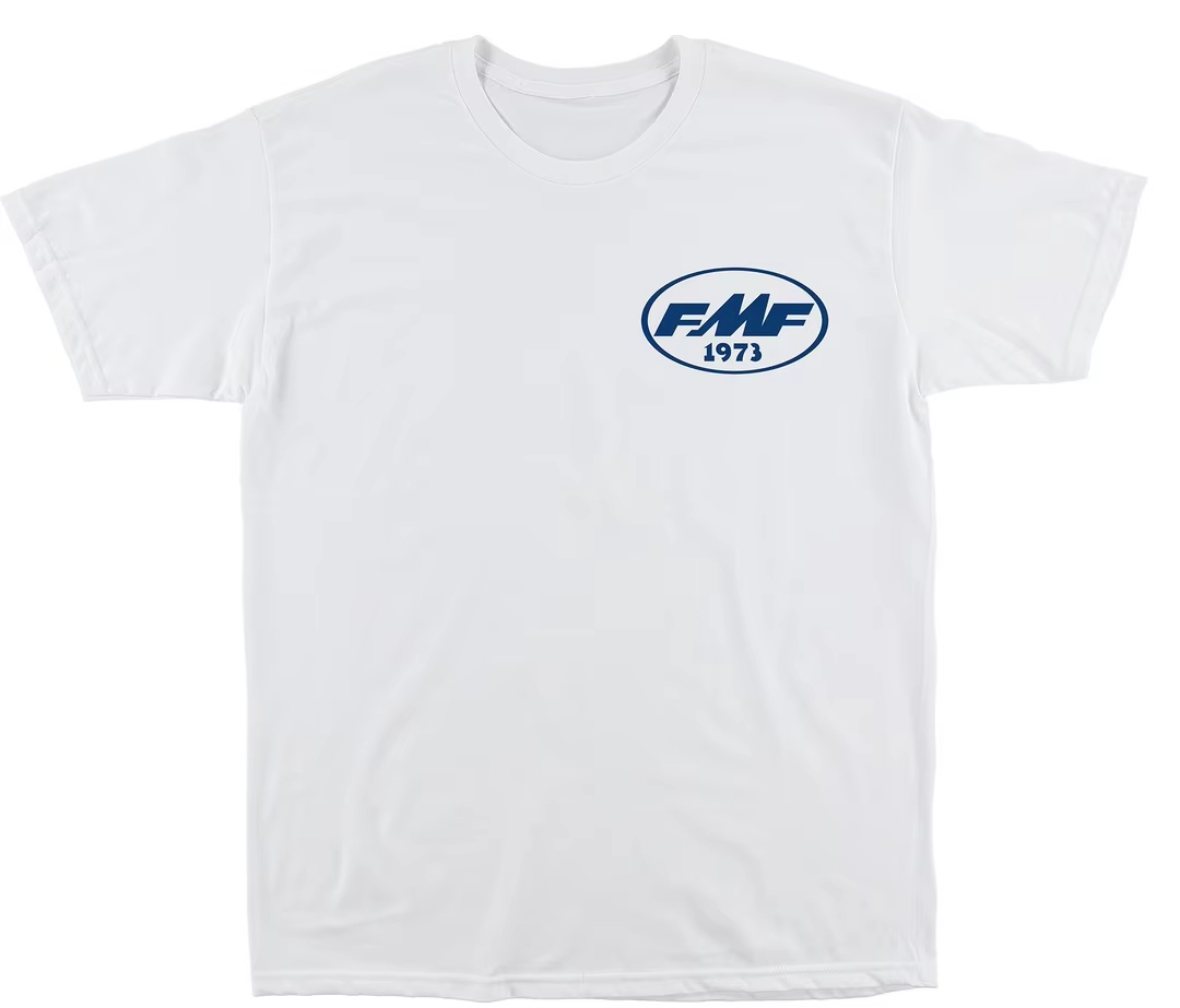 White LEAN IN FMF Racing Off R - Streetwear Brand Tees ulasan dan harga