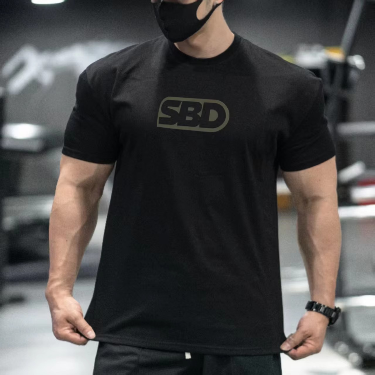 SBD Powerlifting Training Blac - Streetwear Brand Red Logo ulasan dan harga